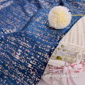 Tissu en velours de couverture de canapé en polyester